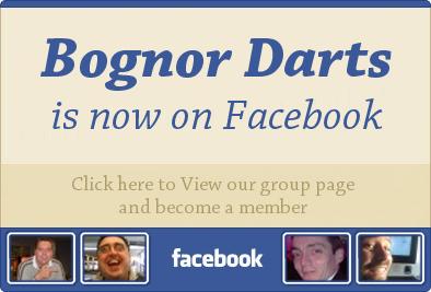 Bognor Darts is now on Facebook. Click here to View our group page and become a member.